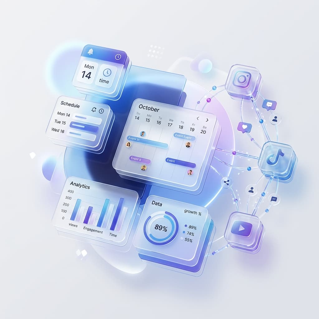 Social Media Workflow UI
