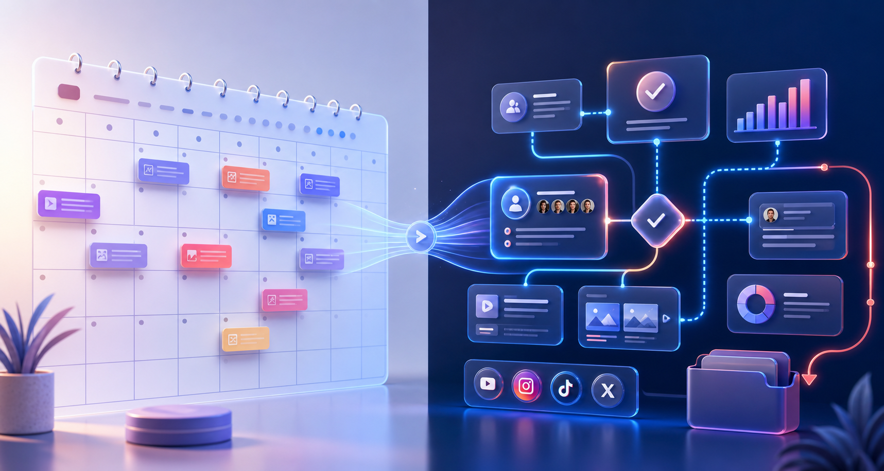 Social Media Content Calendar vs Content Workflow: What Teams Actually Need in 2026