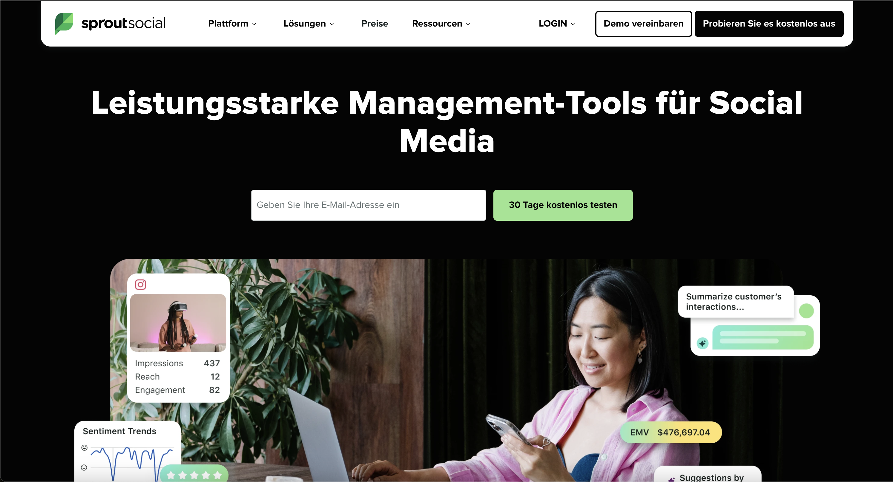Sprout Social enterprise reporting and analytics